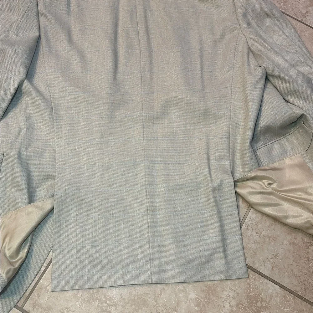 Pre loved Sean John Tan Plaid Men's Blazer